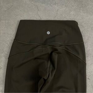 Lululemon dark green Leggings